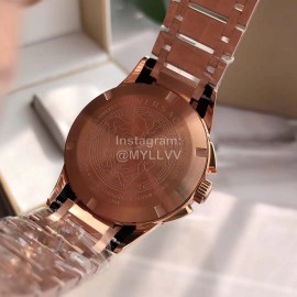 Versace M8c Six Needle Timing Watch For Men Rose Gold