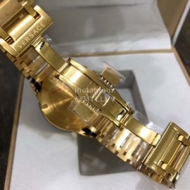 Versace M8c Six Needle 42mm Dial Timing Watch For Men Gold