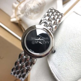 Versace Vebm Series Sapphire Glass 32mm Dial Watch For Women Silver