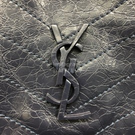YSL Fashionable Oil Wax Leather Classic Shoulder Bag 498830