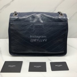 YSL Fashionable Oil Wax Leather Classic Shoulder Bag 498830