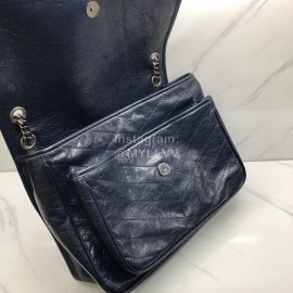 YSL Fashionable Oil Wax Leather Classic Shoulder Bag 498830