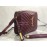YSL Calfskin Tassel Pendant Exquisite Camera Bag Wine Red 520534
