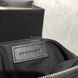 YSL Classic Calfskin Jacquard Stitching Fashion Black Handbag 413444