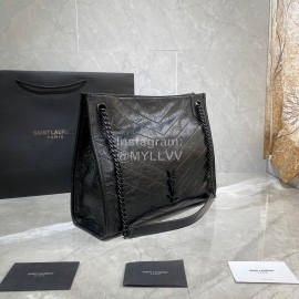 YSL Fashion Cool Large Shopping Bag For Women Black 577999
