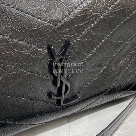 YSL Fashion Cool Large Shopping Bag For Women Black 577999