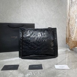 YSL Fashion Cool Large Shopping Bag For Women Black 577999