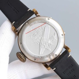 Zenith 45mm Green Dial Soft Strap Luminous Watch