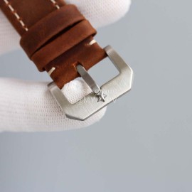 Zenith 45mm Dial Soft Strap Luminous Watch Brown