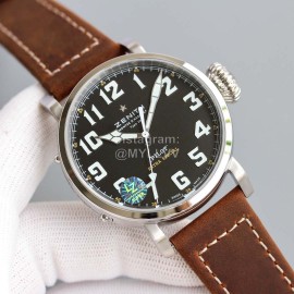 Zenith 45mm Dial Soft Strap Luminous Watch