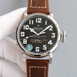 Zenith 45mm Dial Soft Strap Luminous Watch