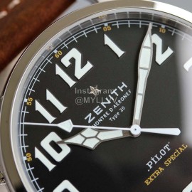 Zenith 45mm Dial Soft Strap Luminous Watch
