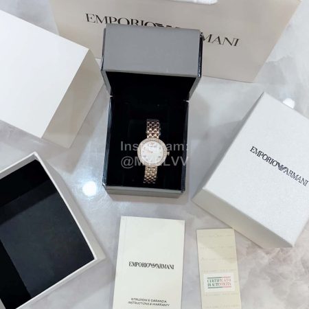 Armani Rosa Series New Watch Luxury Small Round Watch For Women Ar11355