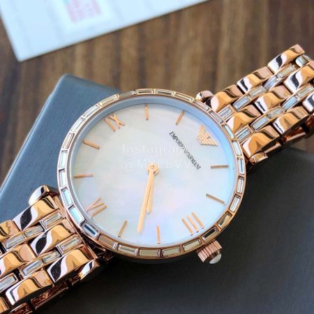 Emporio Armani New Life Waterproof 30m Quartz Watch For Women Ar11294