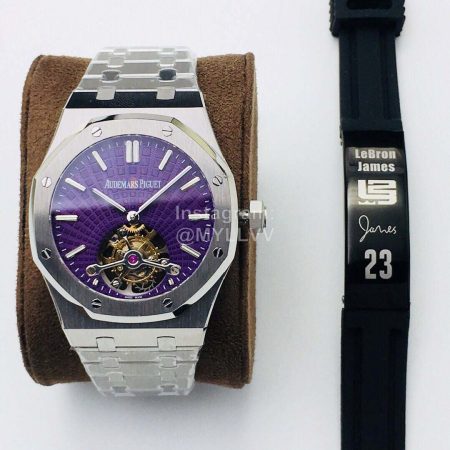 Audemars Piguet R8 Factory Tapisserie Evolutive Watch Purple