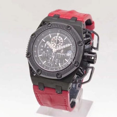 Audemars Piguet N Factory Survivor MéGa Tapisserie Watch Red