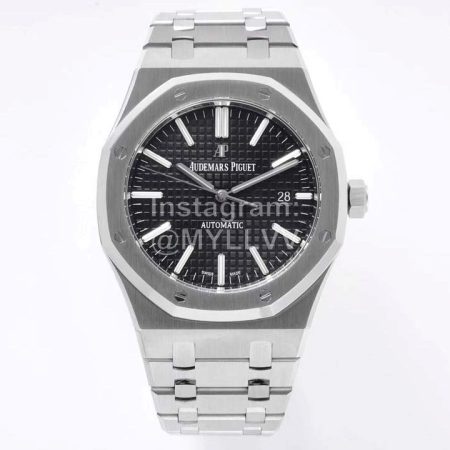 Audemars Piguet Fashion Steel Band Buckle Watch Black