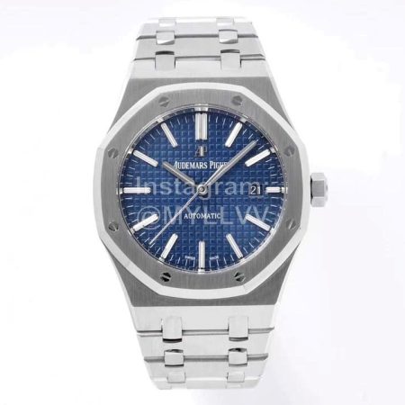 Audemars Piguet Fashion Steel Band Buckle Watch Blue