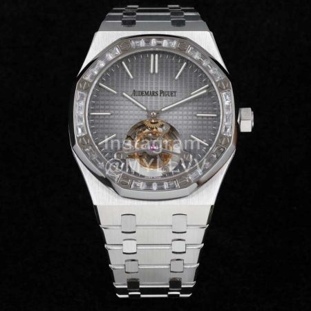 Audemars Piguet Classic R8 Factory Tapisserie Evolutive 41mm Diameter Watch Gray