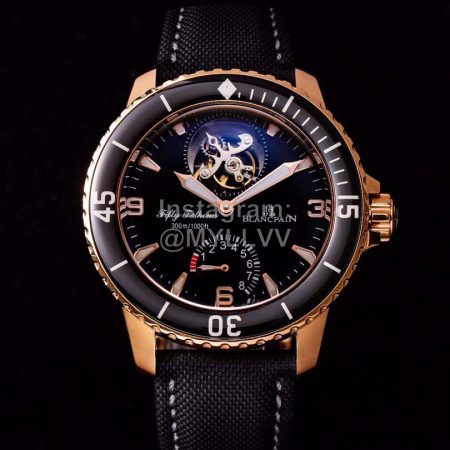 Blancpain 45mm Diameter Dial Life Waterproof Watch For Men