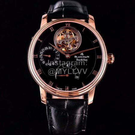 Blancpain Multifunctional Business Mechanical Watch Black