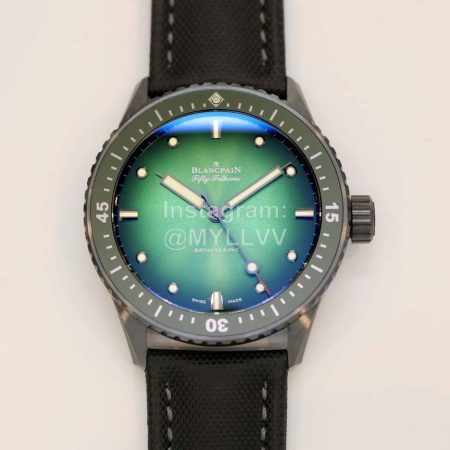 Blancpain Ceramic Case 43mm Diameter Dial Watch