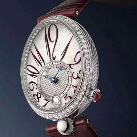 Breguet Enamel Dial Diamond Watch For Women