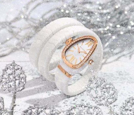 Bvlgari Serpenti Tubogas Ceramic Watch For Women
