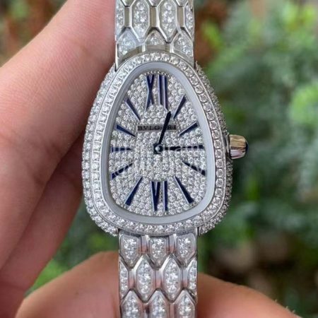 Bvlgari Octo Finissimo Serpenti Seduttori Watch Silver