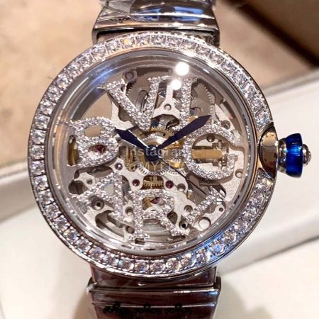 Bvlgari New Letter Hollowed Out Design Mechanical Watch