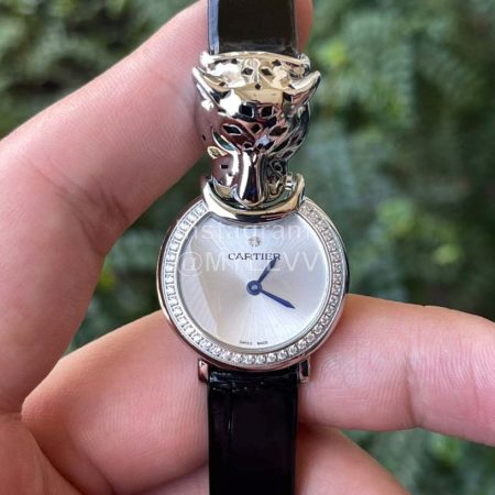 Cartier PanthèRe Diamond Watch For Women Black