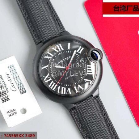 Cartier Roman Digital Time Scale Waterproof Watch Black