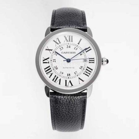 Cartier Waterproof Roman Digital Time Scale Watch For Men
