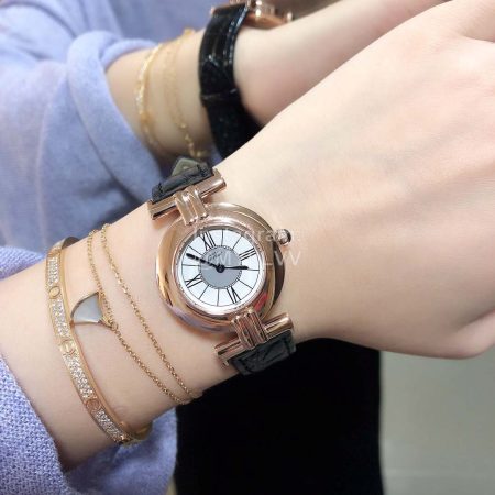 Cartier Libre Series Simple Dial Quartz Watch For Women Black