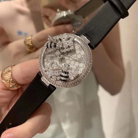 Cartier Blingbling Diamond Bee 40mm Dial Watch