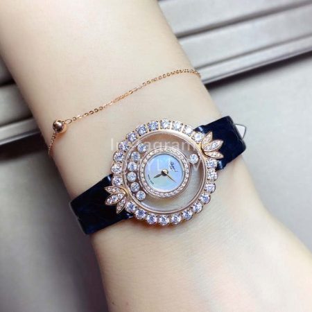 Chopard New Clover Sapphire Crystal 28mm Dial Watch For Women