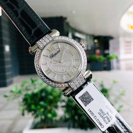 Chopard Impepiale Series Diamond Roman Numeral Dial Watch