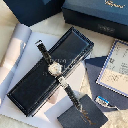Chopard Nr-Factory Impepiale Series Fashion Leather Strap Watch