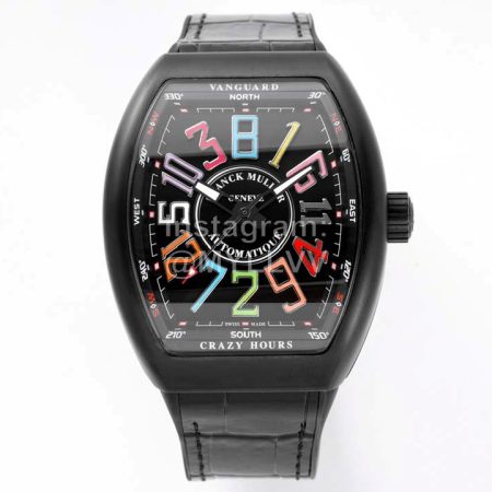 Franck Muller V45 Crazy Hour Series Vanguard Watch