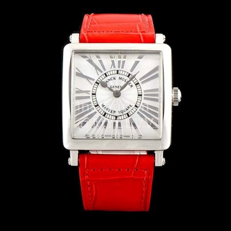 Franck Muller Ladies'Collection Series Square Dial Watch Red