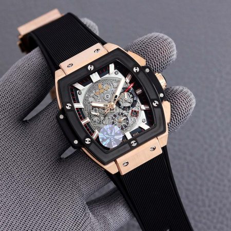 Hublot Spirit Of Big Bang Black Rubber Strap Mechanical Watch