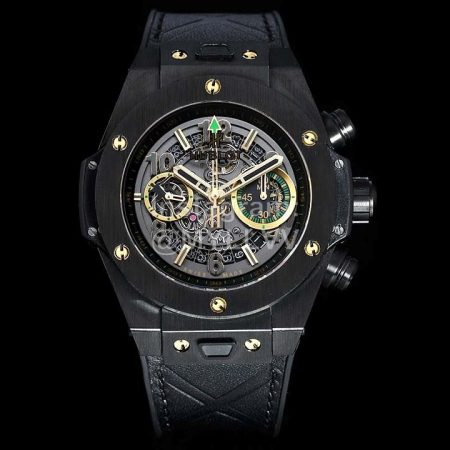 Hublot Waterproof Rubber Strap Mechanical Watch Black