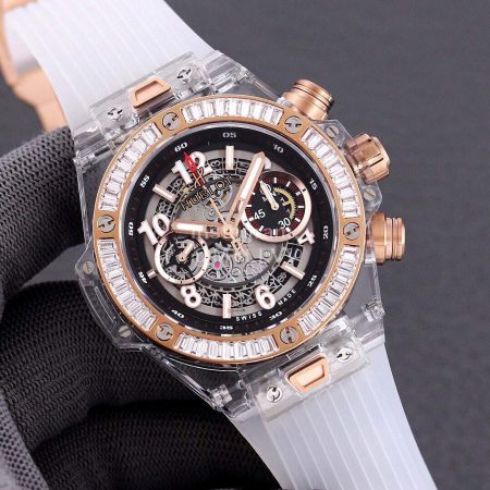 Hublot Rubber Strap Multifunctional Mechanical Watch
