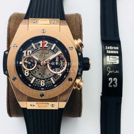 Hublot Hb Factory Rubber Strap Mechanical Watch For Men