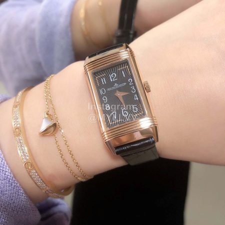 Jaeger Lecoultre Revers One Square Dial Watch