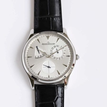 Jaeger Lecoultre Master Ultra Thin RéServe De Marche Watch Black