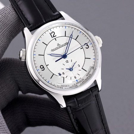 Jaeger Lecoultre Master 316l Steel 42mm Dial Watch Silver