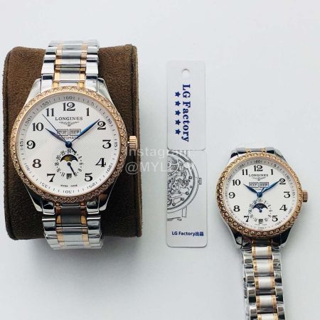 Longines Lg Factory New 316l Fine Steel Case Mechanical Watch