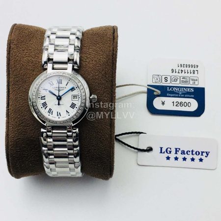 Longines Lg Factory Diamond Sapphire Glass Mechanical Watch