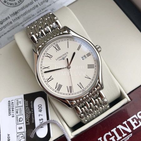 Longines Roman Numeral Dial Watch For Men And Women